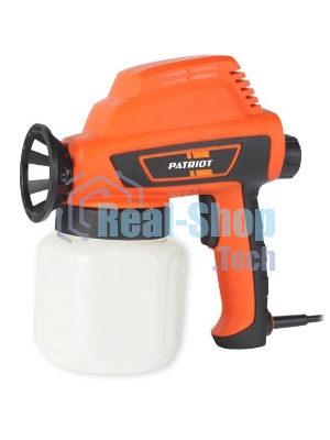 Краскопульт электрический PATRIOT SG110гибкая насадка, 110 Вт., 60 DIN/сек, 300 мл/мин. Резервуар: 800 мл