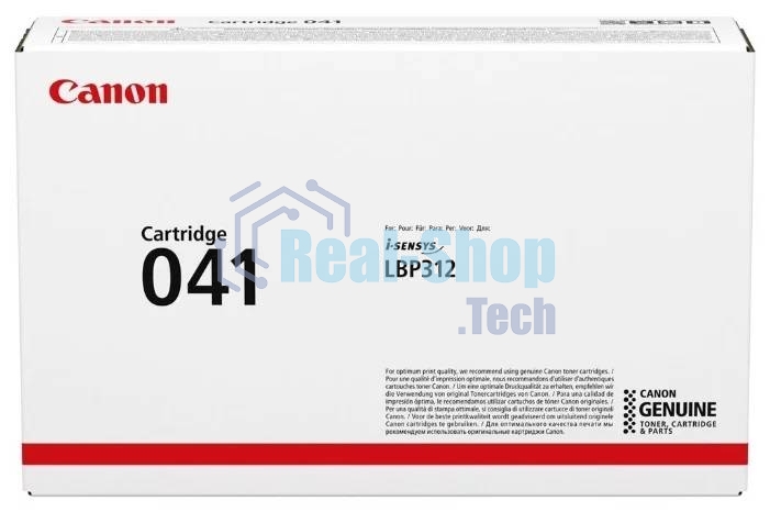 Картридж лазерный Canon Cartridge 041 (0452C002) черный (10000 стр.) для Canon LBP312x