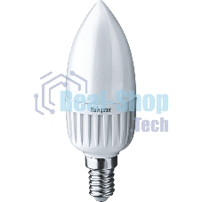 Лампа светодиодная Navigator NLL-P-C37-5-230-4K-E14-FR