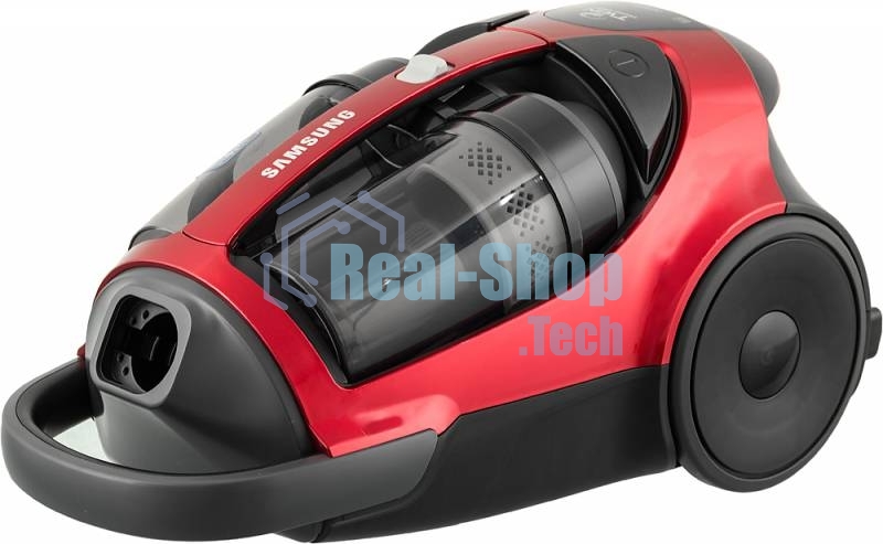 Пылесос Samsung VCC885HH3P красный, 430/2200 Вт, уборка сухая, пылесборник контейнер 2 л