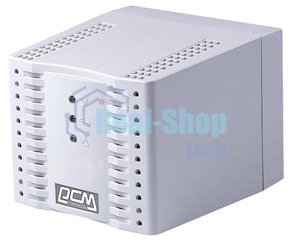 Стабилизатор напряжения Powercom TCA-3000 1500Вт 3000ВА белый
