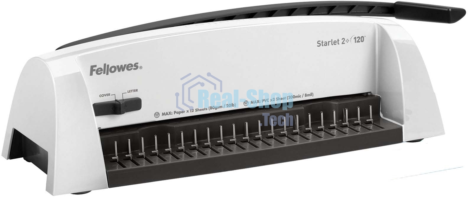 Переплетчик Fellowes Starlet 2+ (FS-52279) A4/перф.12л.сшив/макс.120л./пластик.пруж. (6-16мм)