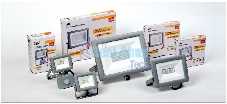 Прожектор СДО 07-50 LED 50Вт IP65 6500К сер. ИЭК LPDO701-50-K03