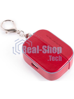 Чехол для наушников Piquadro Blue Square AC5308B2/R красный натур.кожа