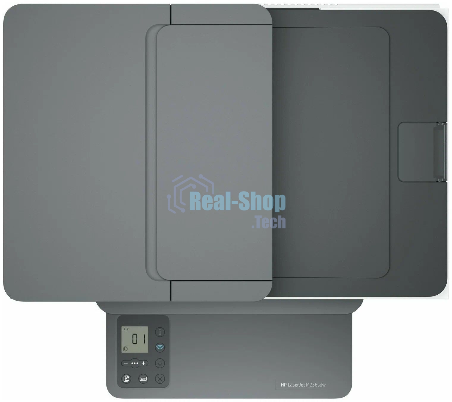 МФУ лазерное HP LaserJet M236sdw (9YG09A), A4, ч/б, печ. до 29 стр/мин., скан. до 19 стр/мин. (ч/б) 10 стр/мин. (цвет), 600 x 600 dpi, USB, RJ-45, Wi-Fi, BlueTooth, Air Print, Mopria