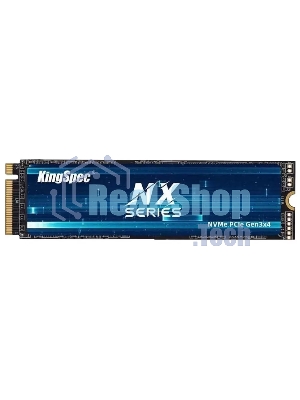 Накопитель SSD KingSpec NX-2Tb, 2000Gb, PCIe 3.0 x4, M.2 2280, NVMe, R/W 3400/3100