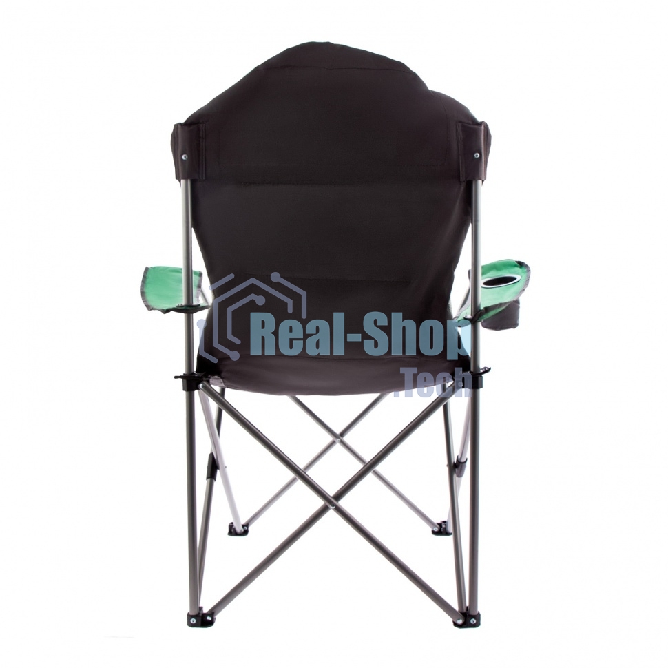 Кресло складное с подлокотниками и подстаканником 60x60x110/92 см, Camping Palisad
