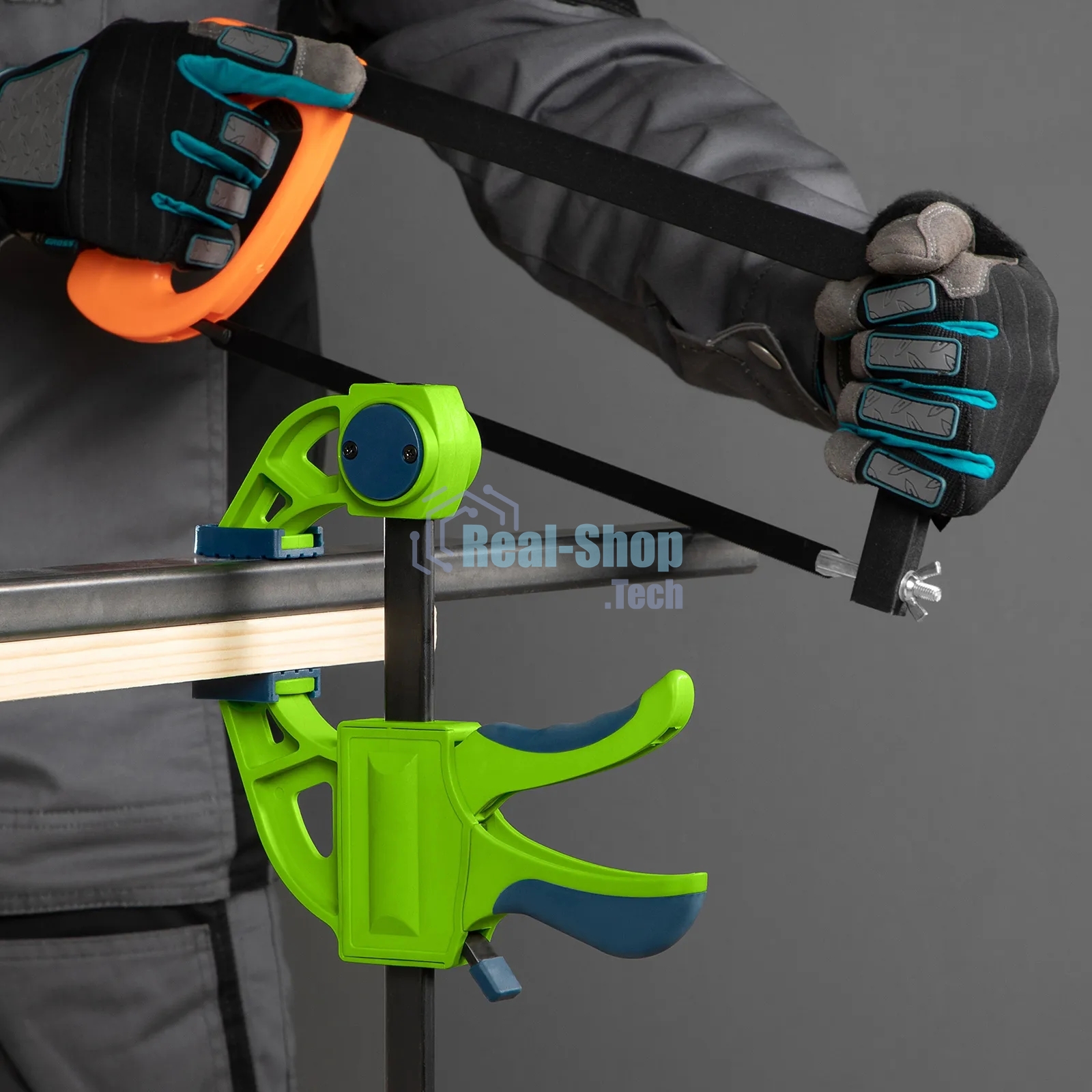 Струбцина F-образная Сибртех 20563 быстрозажимная