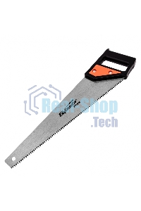 Ножовка по дереву Sparta 400 мм, 5-6 TPI, каленый зуб, пластиковая рукоятка