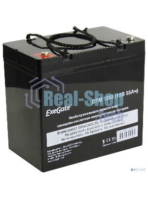 Батарея для ИБП ExeGate DTM 1255 (12V 55Ah, под болт М6)