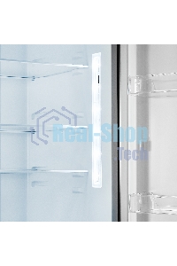 Холодильник Maunfeld MFF185NFW10 белый двухкамерный инвертор 240/100л морозилка снизу, No Frost