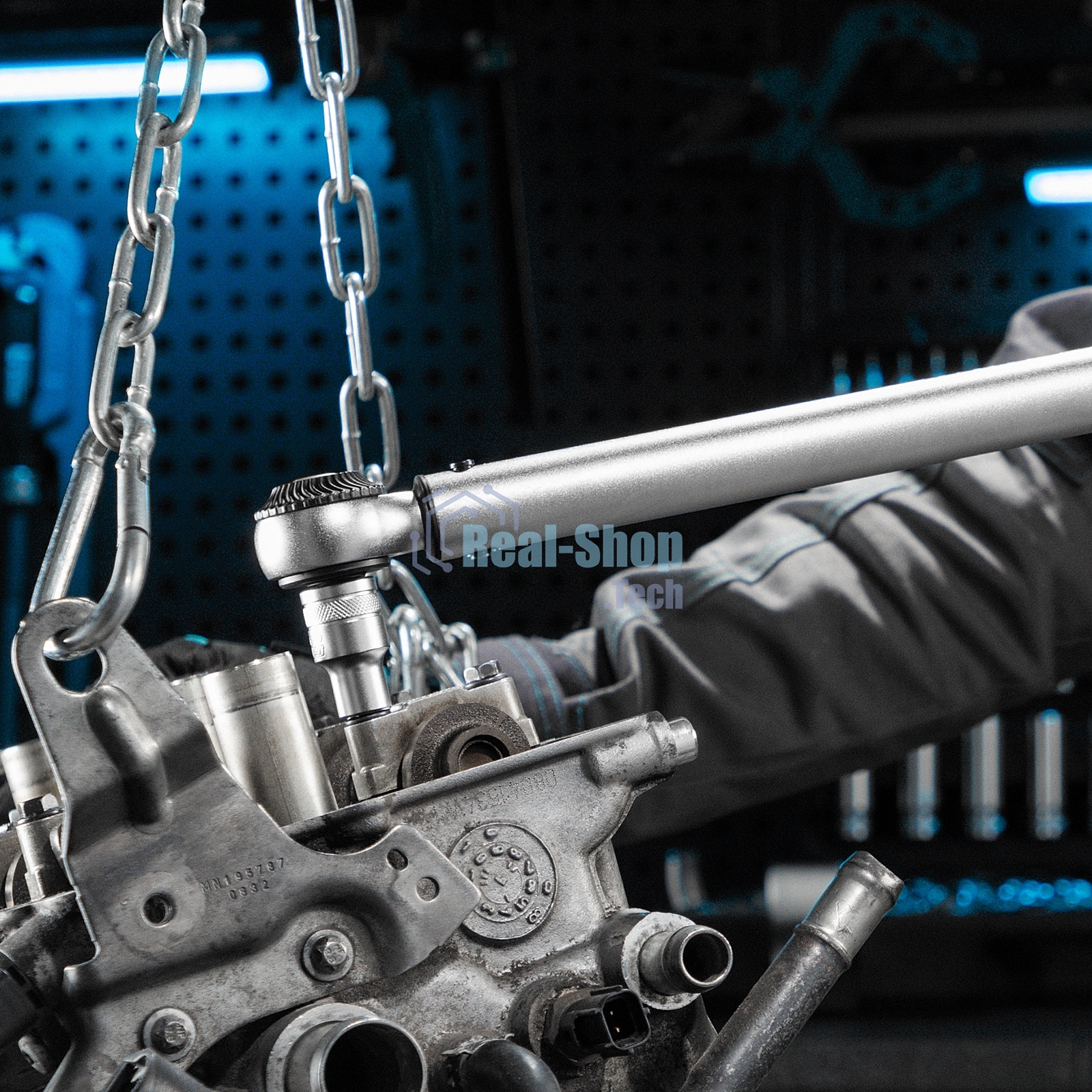 Ключ динамометрический Gross 20-200 Нм, 1/2