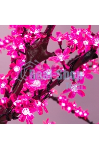 Светодиодное дерево Neon-night Сакура, высота 1,5м, диаметр кроны 1,8м, розовые светодиоды, IP65, понижающий трансформатор в комплекте