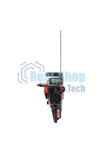 Пила цепная бензиновая MTX S-5218, шина 45 см, 52см3, 3 л.с., шаг 0,325, паз 1,5 мм, 72 зв