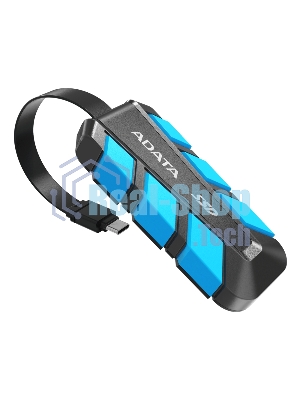 Внешний SSD ADATA SC740, 1TB, USB 3.2 Gen 2 Type-C, R/W 1050/1000, синий