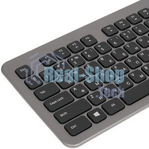 Комплект клавиатура+мышь Smartbuy 233375AG беспроводной, USB, 1600 DPI, серебристый