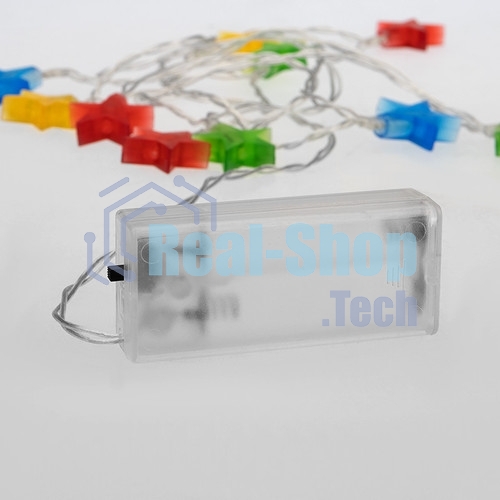 Гирлянда Neon-night Арка со звездами 2,5х1,2м, 136 LED, теплый белый, с контроллером 8 режимов, 230В