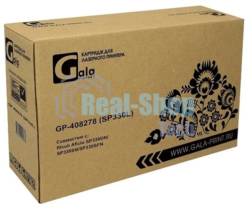 Картридж лазерный GalaPrint GP-408278 (SP330L) черный (3500 стр.) для Ricoh Aficio SP330DN/SP330SN/SP330SFN
