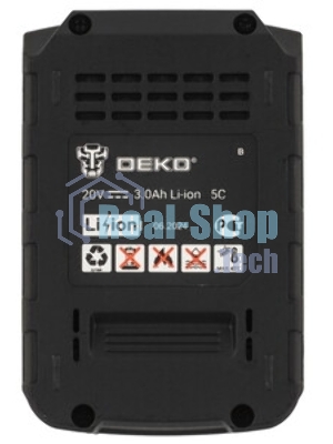 Батарея аккумуляторная Deko UNV3.0 STD 20В, 3.0Ач, 063-4493