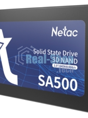 Накопитель SSD Netac SA500, 120Gb, SATA III, 2.5