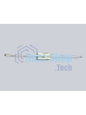 Настенный светодиодный светильник Ambrella light FL6124 GD золото 14W 3000K-6400K 610*45*80