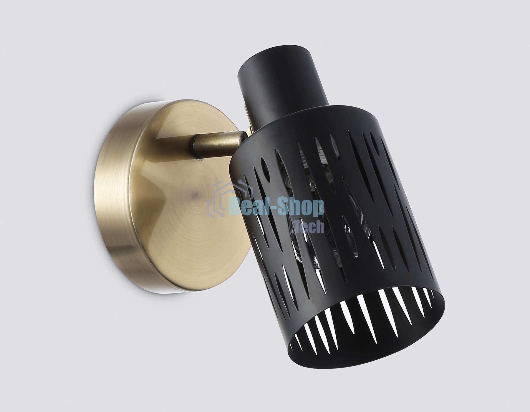 Светильник Ambrella light TR8667 BK/SB чёрный/бронза E14 max 60W 180*100*150