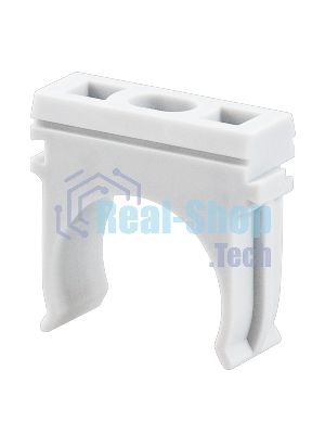 Крепеж-клипса для труб Rexant, Ø25 мм, серый, 100 шт./уп.