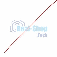 Термоусаживаемая трубка клеевая Rexant 6,0/2,0 мм, красная, упаковка 10 шт. по 1 м