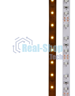 Лента светодиодная открытая, 8 мм, IP23, SMD 2835, 60 LED/m, 12 V, цвет свечения желтый