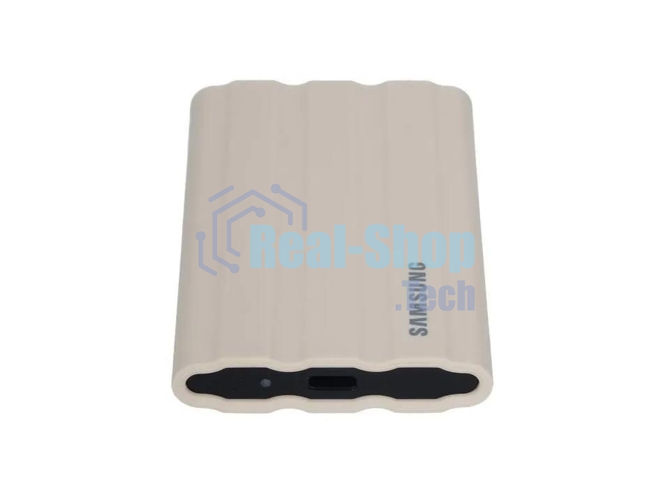 Внешний SSD Samsung T7 Shield, 2TB, USB 3.2 Gen 2 Type-C, R/W 1050/1000, бежевый