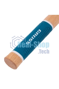Молоток-гвоздодер Gross AMERICAN HICKORY 680 г, угол 75, магнит, обрезиненная рукоятка