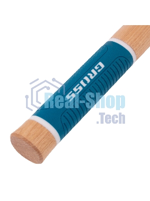 Молоток-гвоздодер Gross AMERICAN HICKORY 680 г, угол 75, магнит, обрезиненная рукоятка