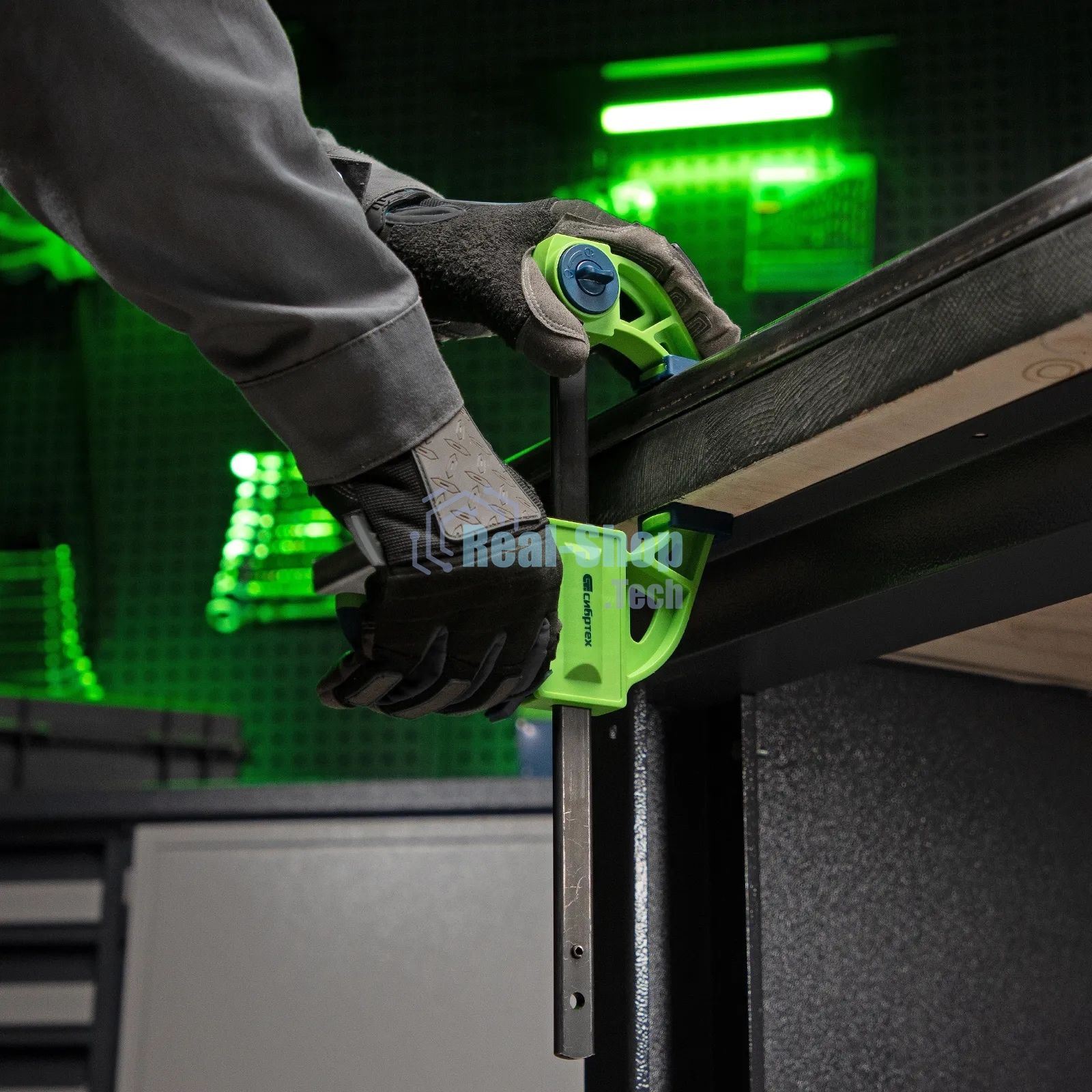 Струбцина F-образная Сибртех 20563 быстрозажимная