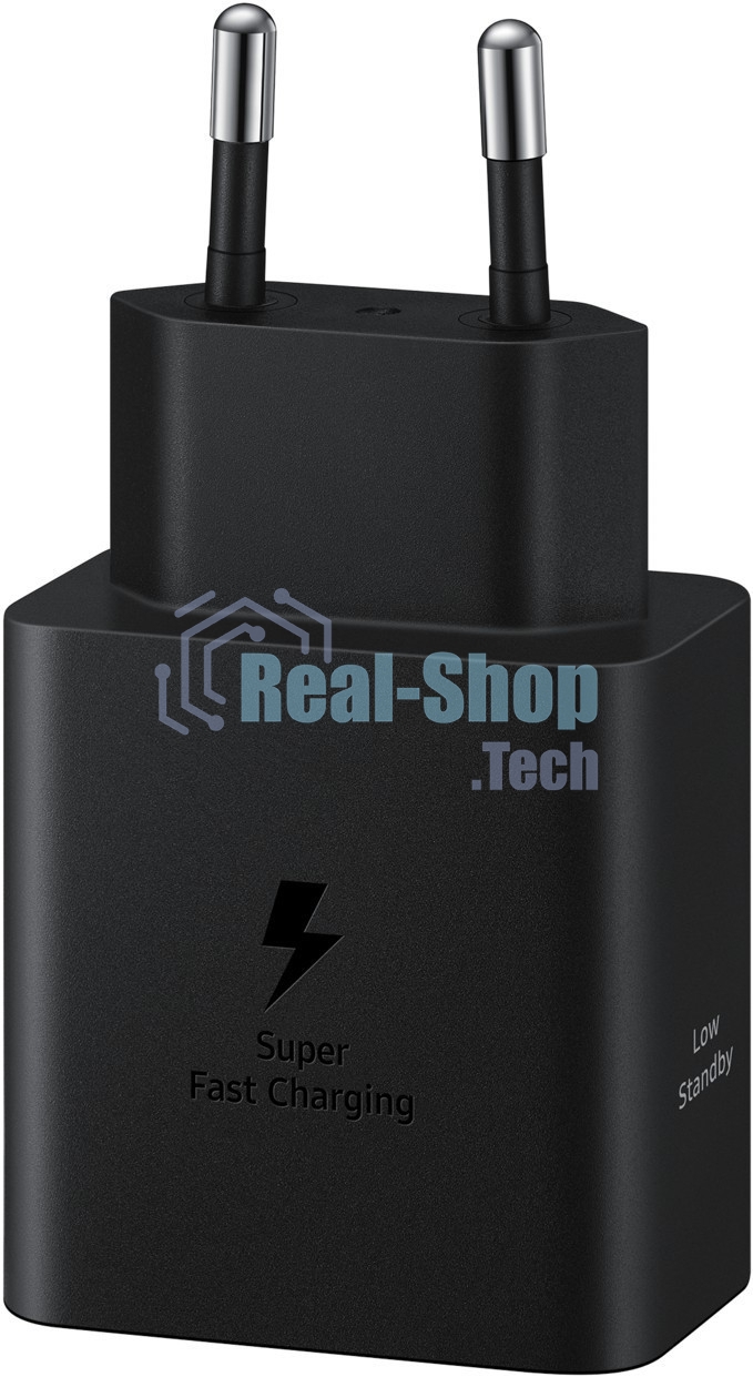 Сетевое зарядное устройство Samsung 45W (USB Type-C порт, кабель USB Type-C в комплекте), черное