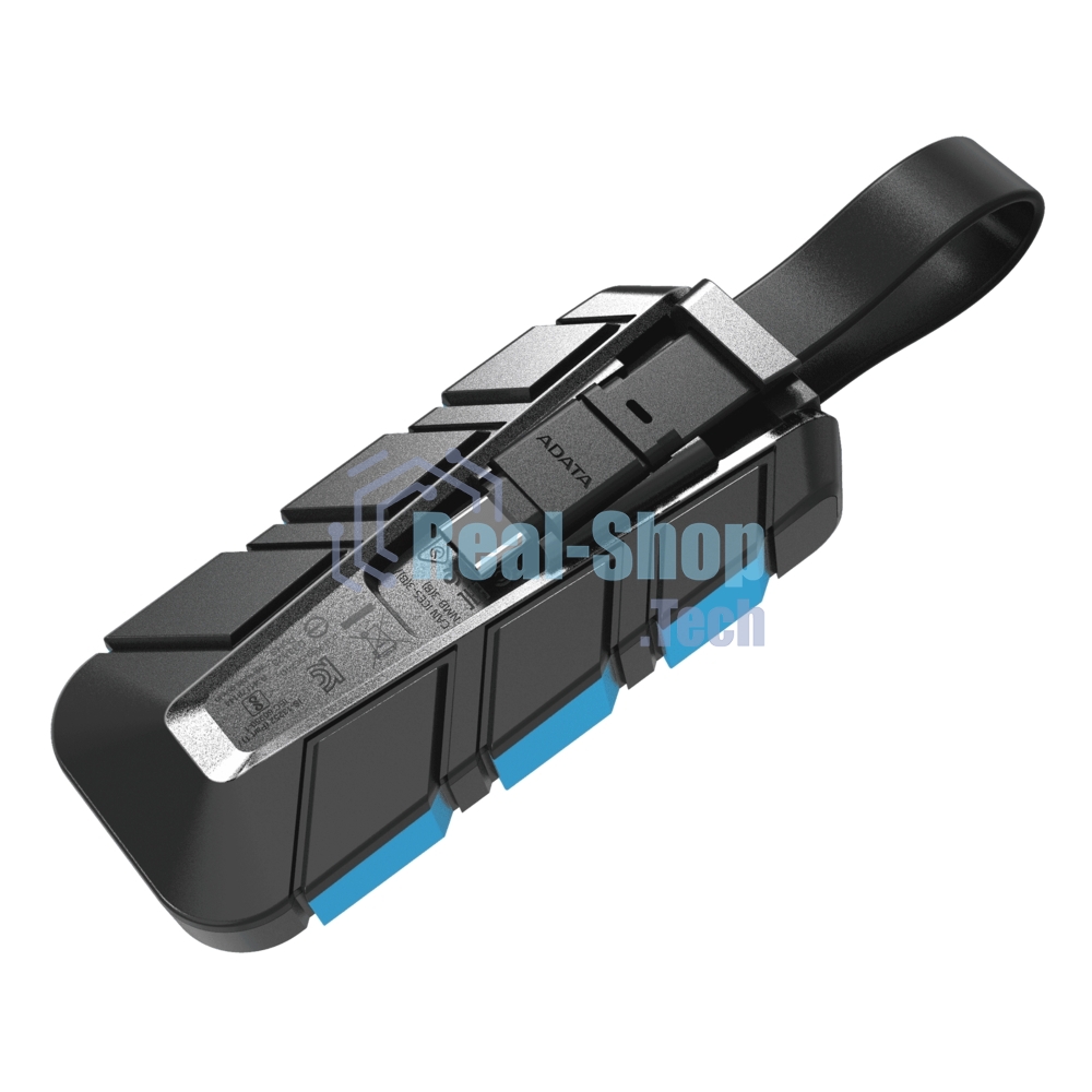 Внешний SSD ADATA SC740, 1TB, USB 3.2 Gen 2 Type-C, R/W 1050/1000, синий