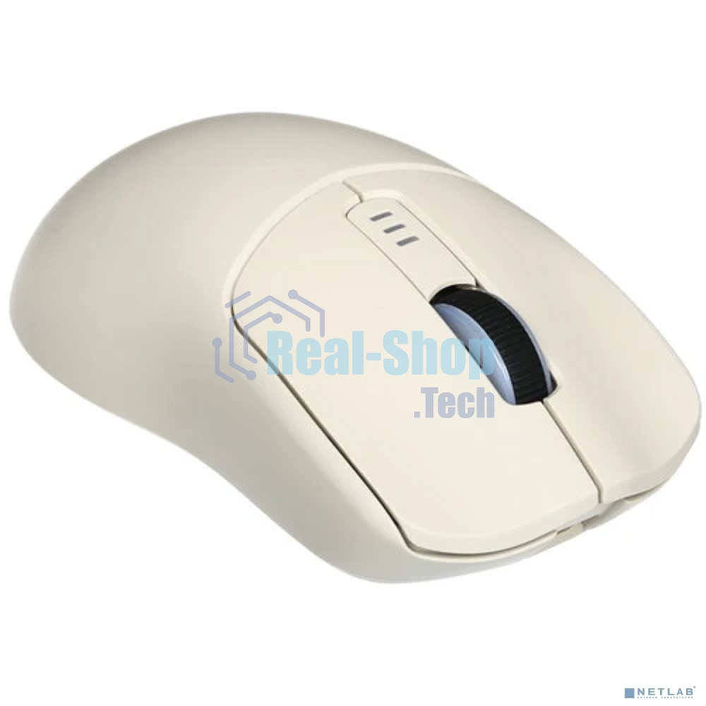 Мышь беспроводная Acer OMR312 бежевый, 3200 dpi, радиоканал, Bluetooth, USB, кнопки - 5