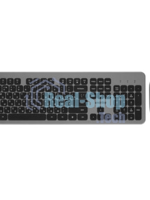 Комплект клавиатура+мышь Smartbuy 233375AG беспроводной, USB, 1600 DPI, серебристый