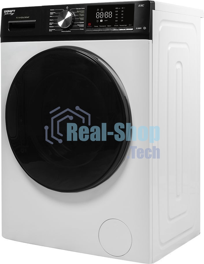 Стиральная машина Kraft TCH-HD8586SW белый, загрузка фронтальная 8 кг, 1400 об/мин, класс A+++