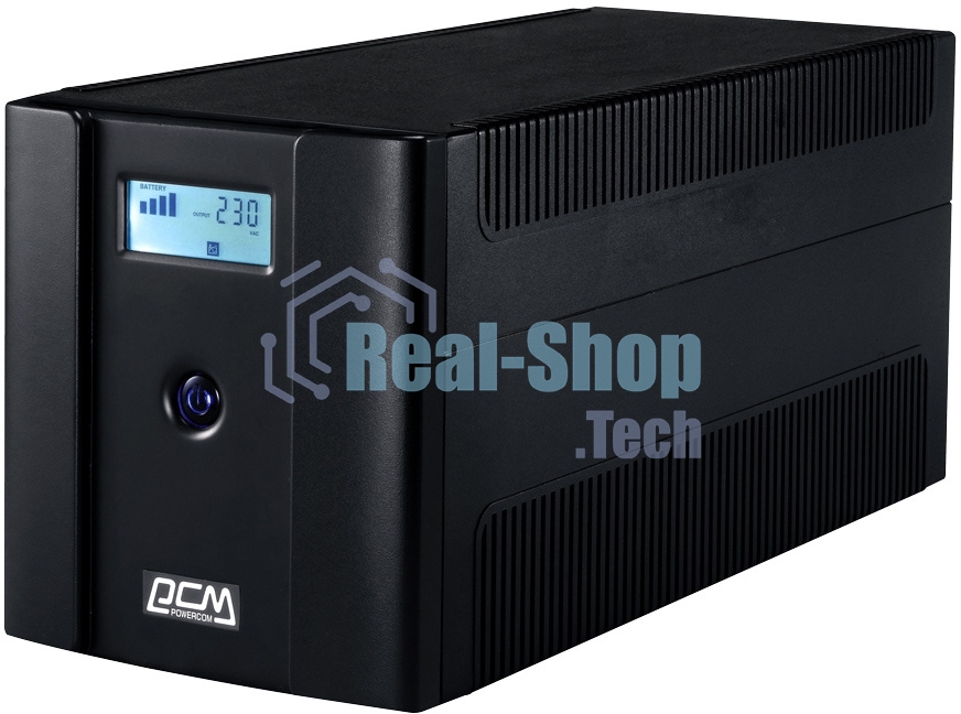 Источник бесперебойного питания Powercom Raptor RPT-1025AP LCD EURO