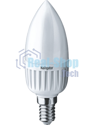 Лампа светодиодная Navigator NLL-P-C37-5-230-2.7K-E14-FR