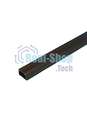 Кабель-канал 25х16 L2000 пластик с двойным замком венге УралПак КК-4825016-084