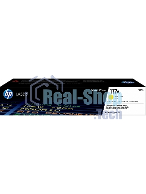 Картридж лазерный HP W2072A (HP 117A) желтый для HP Color Laser 150/170 700 страниц