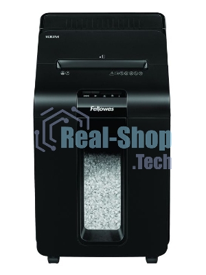 Шредер Fellowes AutoMax 100M (секр.P-4)/фрагменты/100лист./23лтр./скрепки/скобы/пл.карты