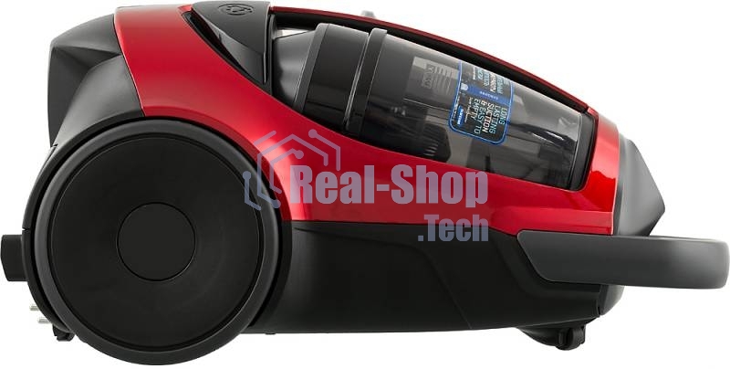 Пылесос Samsung VCC885HH3P красный, 430/2200 Вт, уборка сухая, пылесборник контейнер 2 л