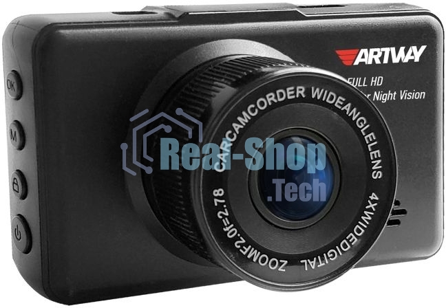 Видеорегистратор Artway AV-396 Super Night Vision, 1920x1080, 3