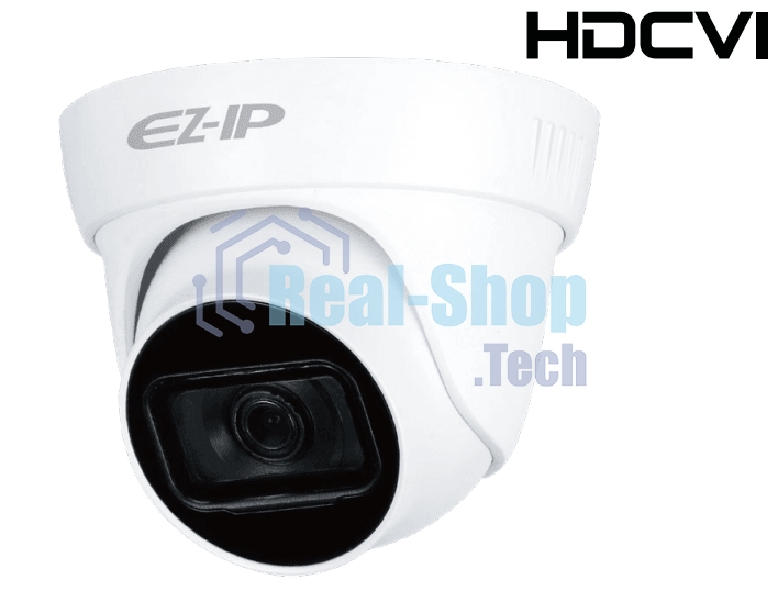 Видеокамера HDCVI EZ-IP EZ-HAC-T5B20P-A-0280B купольная, 1/2.7