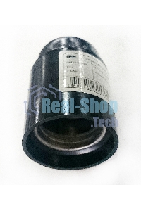 Патрон подвесной карболитовый Iek EPK10-04-01-K01 Пкб27-04-К01, Е27, черный, стикер на изделии, IEK