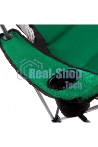 Кресло складное с подлокотниками и подстаканником 60x60x110/92 см, Camping Palisad