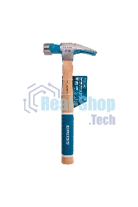 Молоток-гвоздодер Gross AMERICAN HICKORY 680 г, угол 75, магнит, обрезиненная рукоятка