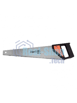 Ножовка по дереву Sparta 400 мм, 5-6 TPI, каленый зуб, пластиковая рукоятка